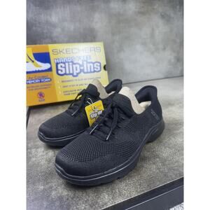 Skechers Go Walk 6 Lovely Day 124568/BBK Black Women’s 5 NIB